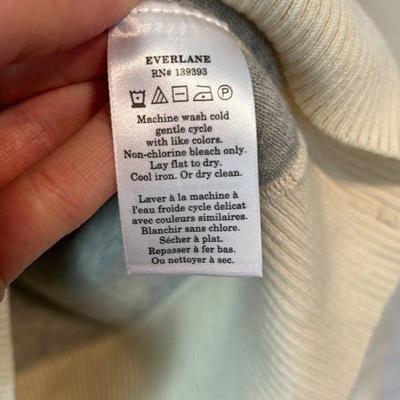 NWT Everlane The Cotton-Merino Sweatshirt - Picture 11 of 14